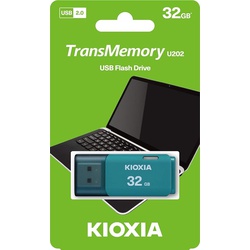 Kioxia U202 32GB USB2.0 PenDrive Light Blue LU202L032GG4