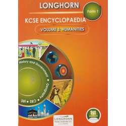 Longhorn KCSE Human Form 1 Vol 3